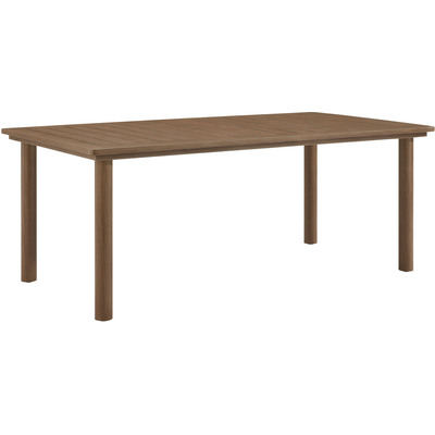 Modway Furniture Parkland 76 inch Outdoor Patio Aluminum Dining Table by Modway, 889654295174, EEI-6985