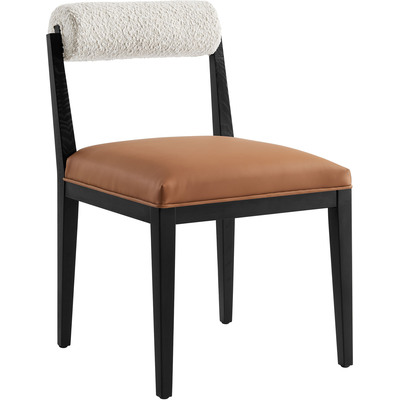 Modway Furniture Kai Boucle and Vegan Leather Dining Chair by Modway, 889654295341, EEI-6992