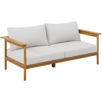 Modway Furniture Wren Outdoor Patio Teak Wood Sofa by Modway, 889654297406, EEI-7008