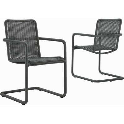 Modway Furniture Abacus Outdoor Patio Wicker Dining Chairs Set of 2 by Modway, 889654296850, EEI-7014