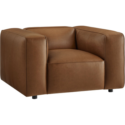 Modway Furniture Auren Upholstered Vegan Leather Modular Armchair by Modway, 889654176305, EEI-7120