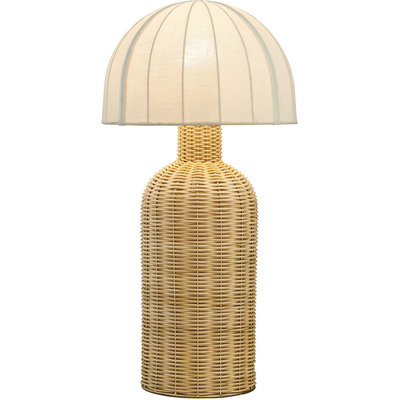 Modway Furniture Santo Rattan Table Lamp With Dome Shade by Modway, 889654180029, EEI-7186