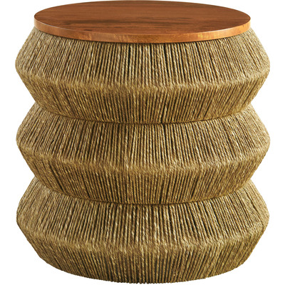 Modway Furniture Maris Seagrass and Wood End Table by Modway, 889654180043, EEI-7188