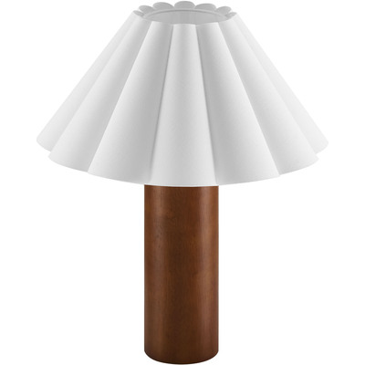 Modway Furniture Flora Wood Table Lamp With Pleated Petal Shade by Modway, 889654180234, EEI-7214