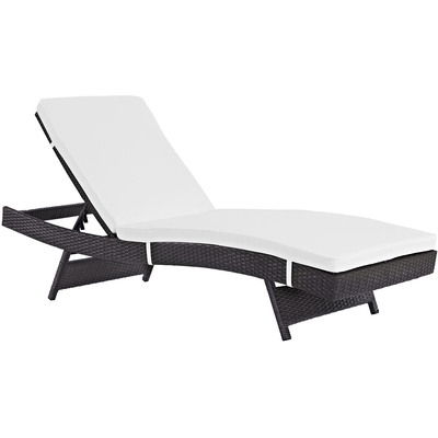 Modway Furniture Peer Outdoor Patio Chaise by Modway, 889654030157, EEI-961