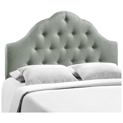 Modway Furniture MOD-5164-GRY Sovereign Full Fabric Headboard In Gray