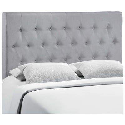 Modway Furniture MOD-5204-GRY Clique Full Headboard In Sky Gray