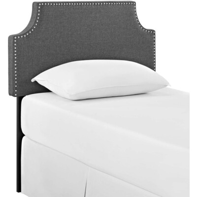 Modway Furniture Laura Upholstered Fabric Twin Headboard by Modway, 889654042983, MOD-5390