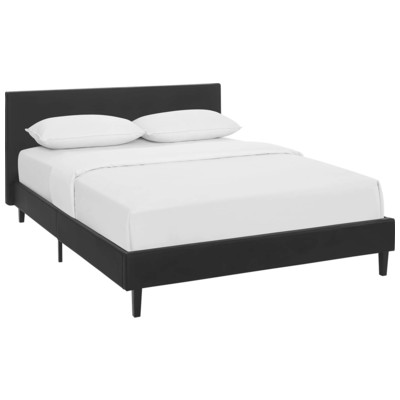 Modway Furniture MOD-5417-BLK Anya Full Bed In Black