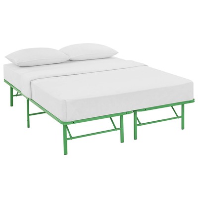 Modway Furniture MOD-5429-GRN Horizon Queen Stainless Steel Bed Frame In Green