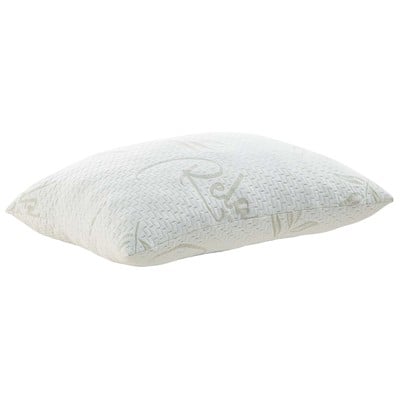Modway Furniture Bed Pillows, Whitesnow, Queen,Standard, Bamboo, Complete Vanity Sets, Pillow, 889654078920, MOD-5575-WHI