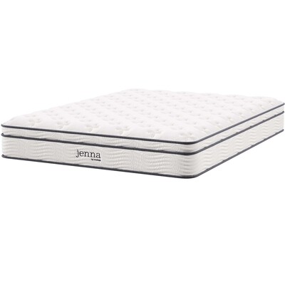Modway Furniture Jenna 10 inch Innerspring and Foam Queen Mattress by Modway, 889654110194, MOD-5770