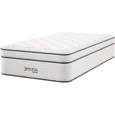 Modway Furniture Jenna 14 inch Innerspring and Foam Twin Mattress by Modway, 889654146599, MOD-6082