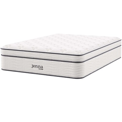 Modway Furniture Jenna 14 inch Innerspring and Foam Full Mattress by Modway, 889654146605, MOD-6083