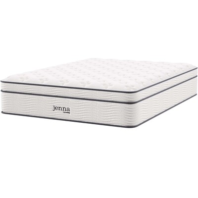 Modway Furniture Jenna 14 inch Innerspring and Foam Queen Mattress by Modway, 889654146612, MOD-6084