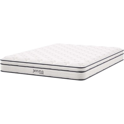 Modway Furniture Jenna 8 inch Innerspring and Foam Queen Mattress by Modway, 889654158240, MOD-6135