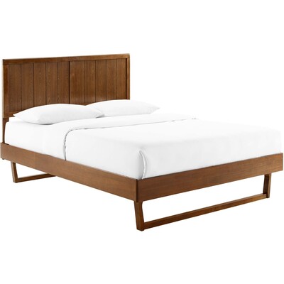 Modway Furniture Alana Wood King Platform Bed With Angular Frame by Modway, 889654960577, MOD-6617