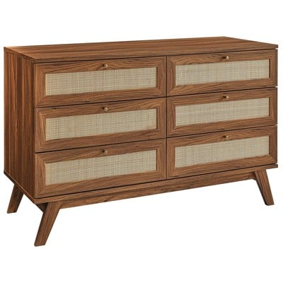 Modway Furniture Soma 6-Drawer Dresser MOD-7053-WAL