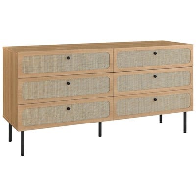 Modway Furniture Chaucer 6-Drawer Dresser MOD-7067-OAK