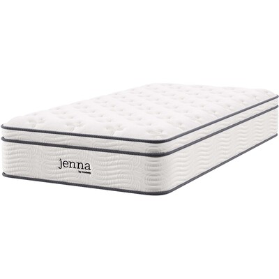 Modway Furniture Jenna 12 inch Innerspring and Foam Twin Mattress by Modway, 889654276425, MOD-7087