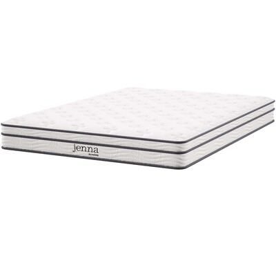 Modway Furniture Jenna 6 inch Innerspring and Foam Full Mattress by Modway, 889654276074, MOD-7094