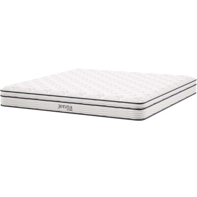 Modway Furniture Jenna 6 inch Innerspring and Foam King Mattress by Modway, 889654276418, MOD-7096