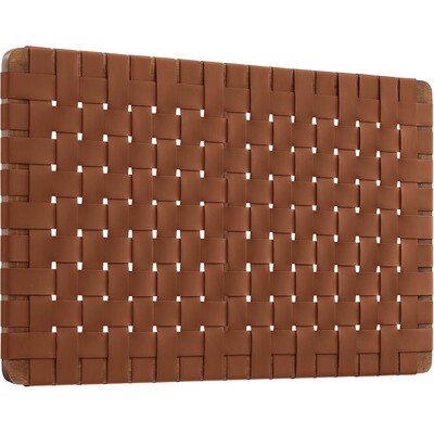 Modway Furniture Sparta Weave Wall-Mount Vegan Leather Twin Headboard by Modway, 889654284918, MOD-7120