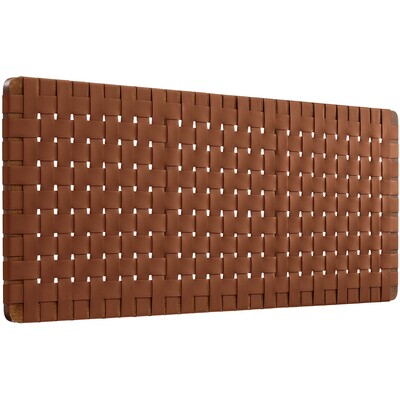 Modway Furniture Sparta Weave Wall-Mount Vegan Leather Queen Headboard by Modway, 889654285076, MOD-7124