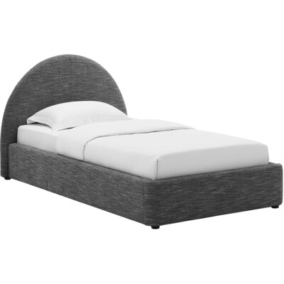 Modway Furniture Resort Upholstered Fabric Arched Round Twin Platform Bed by Modway, 889654291237, MOD-7128
