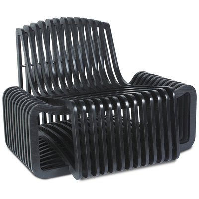 Oggetti Arata Arm Chair, Dark Brown 02-ARATA CHR/DK