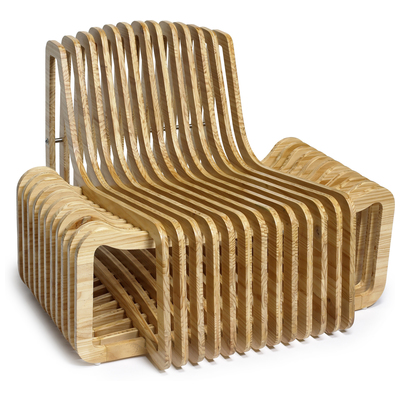 Oggetti Arata Arm Chair, Natural 02-ARATA CHR/NT