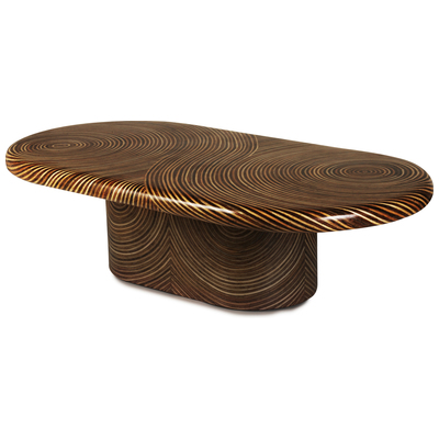 Oggetti Showtime Ribbon Cocktail Table, Oval 04-ST RB CT/OVL