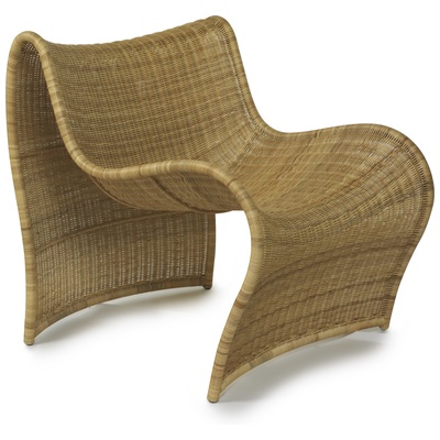 Oggetti Lola Occasional Chair, Natural 05-LOLA/W/NAT