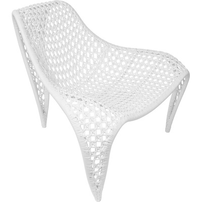 Oggetti Wing Occasional Chair, White, 05-WNG CHR/WHT