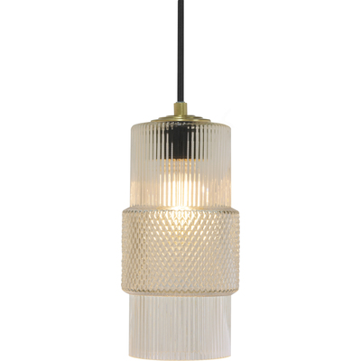 Oggetti MIMO, CYLINDER  PENDANT, CLEAR, 28-MM/CYL/CL/B