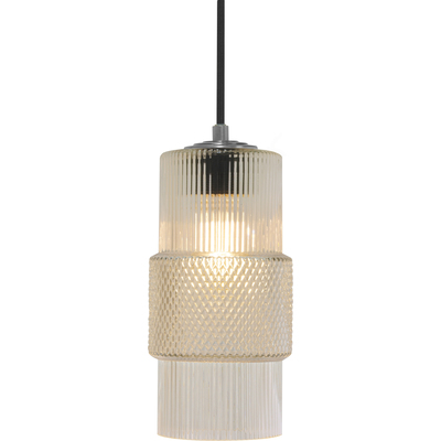 Oggetti MIMO, CYLINDER  PENDANT, CLEAR, 28-MM/CYL/CL/G