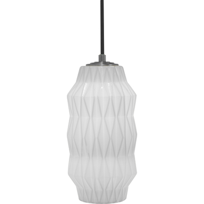 Oggetti MIMO, FACETED  PENDANT, WHITE, 28-MM/FAC/WH/G