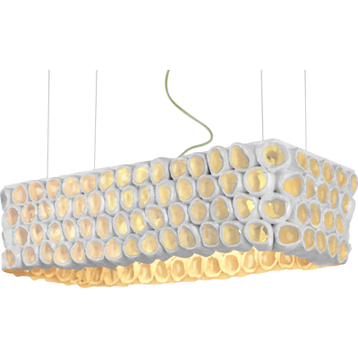 Oggetti NOVE CERAMICA, REEF RECTANGULAR MEDIUM SUSPENSION, WHITE, 43-RE8122/W