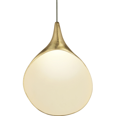 Oggetti NOVE CERAMICA, STILLABUNT LARGE PENDANT, GOLD WHITE, 43-ST7550/GW