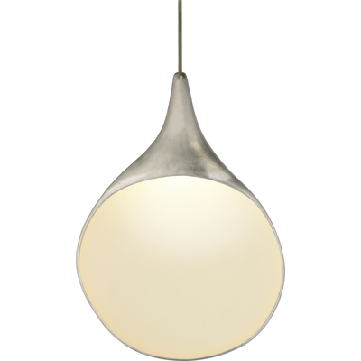 Oggetti NOVE CERAMICA, STILLABUNT LARGE PENDANT, SILVER WHITE, 43-ST7550/SW