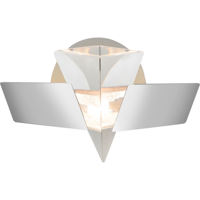 Oggetti PRISMA SCONCE, CLEAR/CHROME, 45-PRSM/CLR/CH