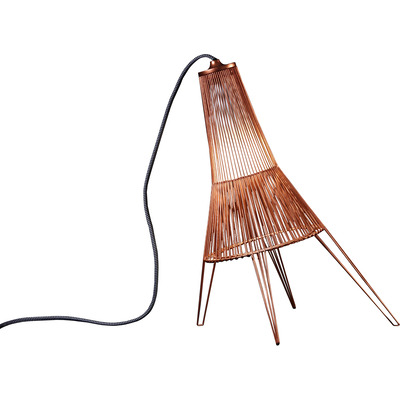 Oggetti SCHEMA, A-COTE SMALL TABLE LAMP, COPPER, 49-ACO/T/S/COP