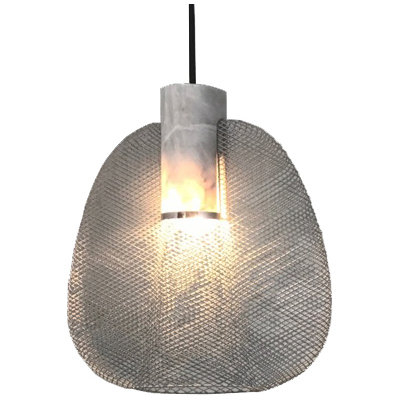 Oggetti SCHEMA, PETIOLE MEDIUM PENDANT, GREY, 49-PET/M/GRY
