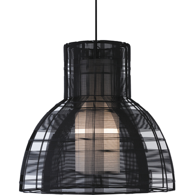 Oggetti SCHEMA, URBAN LARGE PENDANT, BLACK, 49-URB/L/BLK