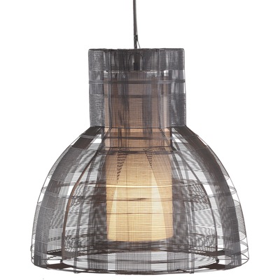 Oggetti SCHEMA, URBAN LARGE PENDANT, DARK GREY, 49-URB/L/DKG