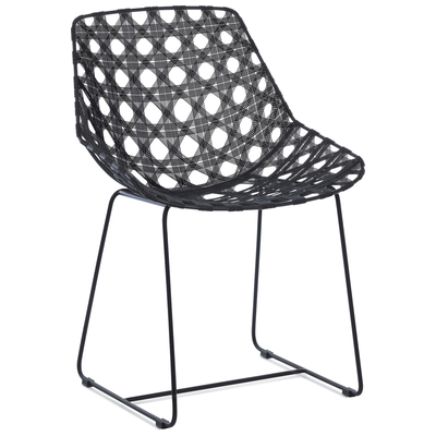 Oggetti Octa Side Chair, Black 49-OCT SC/BLK