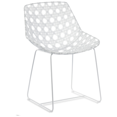 Oggetti Octa Side Chair, White 49-OCT SC/WHT