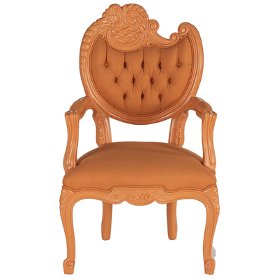 Polart Designs Baroque-Inspired, Eclectic Modern Furniture 550CDJ Armchair (right)
