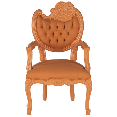 Polart Designs Baroque-Inspired, Eclectic Modern Furniture 550CIJ Armchair (left)