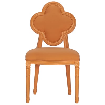 Polart Designs Baroque-Inspired, Eclectic Modern Furniture 706DJ Quatrefoil Chair
